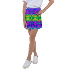 Color Me Happy Kids  Tennis Skirt by Thespacecampers