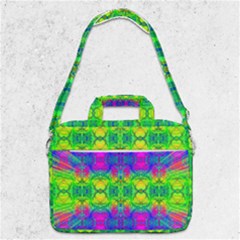 Color Me Happy Macbook Pro Shoulder Laptop Bag  by Thespacecampers