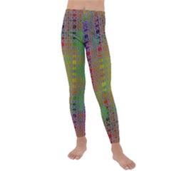 Sacred Message Kids  Lightweight Velour Leggings by Thespacecampers