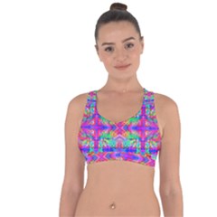 Deep Space 333 Cross String Back Sports Bra by Thespacecampers