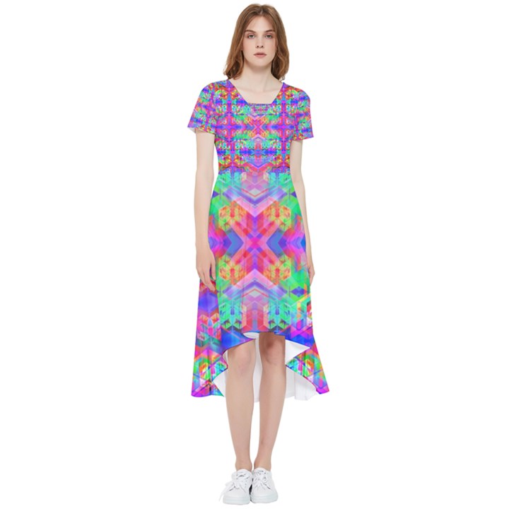 Deep Space 333 High Low Boho Dress