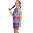 Deep Space 333 Kids  Halter Collar Waist Tie Chiffon Dress View2