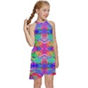 Deep Space 333 Kids  Halter Collar Waist Tie Chiffon Dress View3