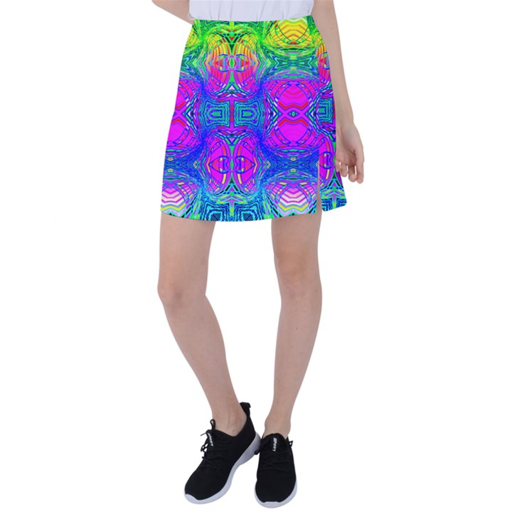 Liquid Rainbows Tennis Skirt