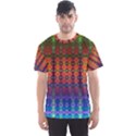 Fractaled Pixels Men s Sport Mesh Tee View1