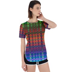 Fractaled Pixels Perpetual Short Sleeve T-shirt by Thespacecampers