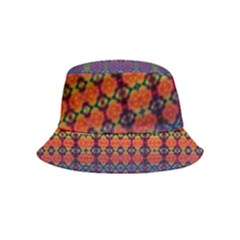 Fractaled Pixels Inside Out Bucket Hat (kids) by Thespacecampers