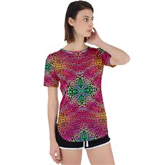 Cheetah Dreams Perpetual Short Sleeve T-shirt by Thespacecampers