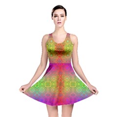 Mirrored Energy Reversible Skater Dress by Thespacecampers