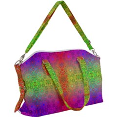 Mirrored Energy Canvas Crossbody Bag by Thespacecampers