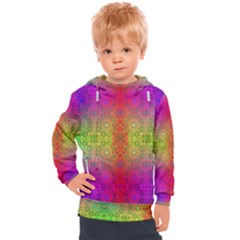 Mirrored Energy Kids  Hooded Pullover by Thespacecampers