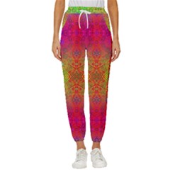 Mirrored Energy Cropped Drawstring Pants by Thespacecampers