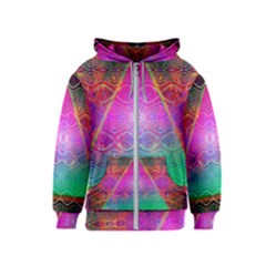 Trinfinite Kids  Zipper Hoodie by Thespacecampers