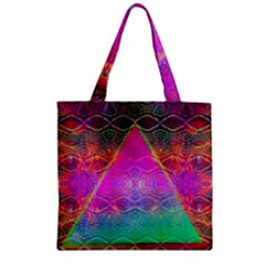 Trinfinite Zipper Grocery Tote Bag by Thespacecampers