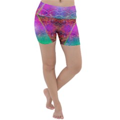 Trinfinite Lightweight Velour Yoga Shorts by Thespacecampers