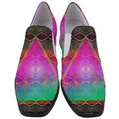 Trinfinite Women Slip On Heel Loafers by Thespacecampers