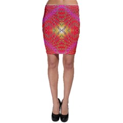 Liquid Lava Bodycon Skirt by Thespacecampers