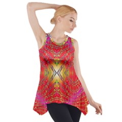 Liquid Lava Side Drop Tank Tunic by Thespacecampers