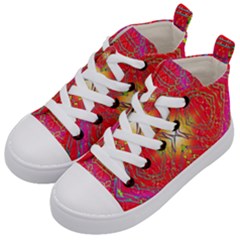 Liquid Lava Kids  Mid-top Canvas Sneakers by Thespacecampers