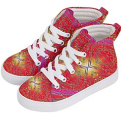 Liquid Lava Kids  Hi-top Skate Sneakers by Thespacecampers