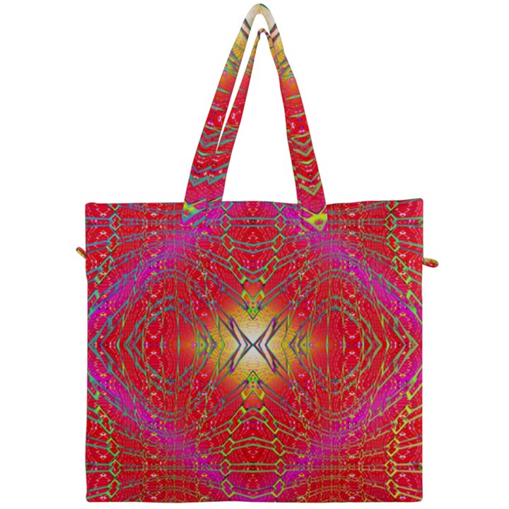 Liquid Lava Canvas Travel Bag