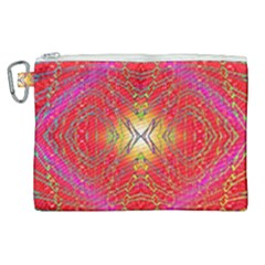 Liquid Lava Canvas Cosmetic Bag (xl) by Thespacecampers