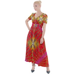 Liquid Lava Button Up Short Sleeve Maxi Dress by Thespacecampers