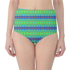 Green Machine Classic High-waist Bikini Bottoms by Thespacecampers