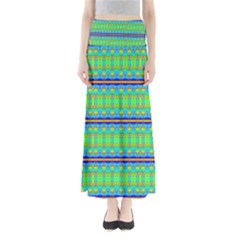 Green Machine Full Length Maxi Skirt by Thespacecampers