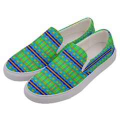 Green Machine Men s Canvas Slip Ons by Thespacecampers