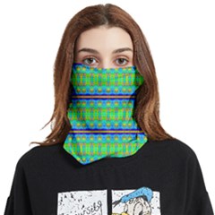 Green Machine Face Covering Bandana (two Sides) by Thespacecampers