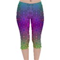 Stained Glass Vision Velvet Capri Leggings  View1