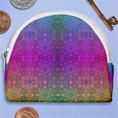 Stained Glass Vision Horseshoe Style Canvas Pouch by Thespacecampers