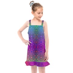 Stained Glass Vision Kids  Overall Dress