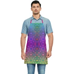 Stained Glass Vision Kitchen Apron by Thespacecampers