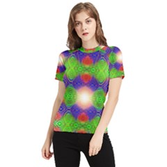 Helix Heaven Women s Short Sleeve Rash Guard by Thespacecampers