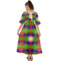 Helix Heaven Kimono Sleeve Boho Dress View2