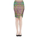 Unidentified  Flying Midi Wrap Pencil Skirt View1