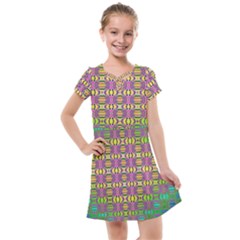 Unidentified  Flying Kids  Cross Web Dress