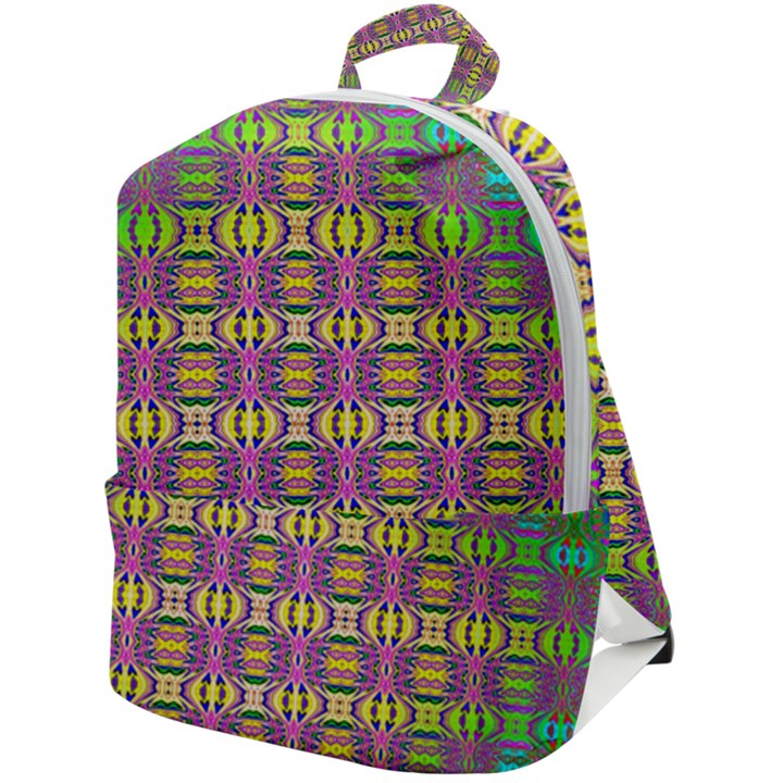 Unidentified  Flying Zip Up Backpack