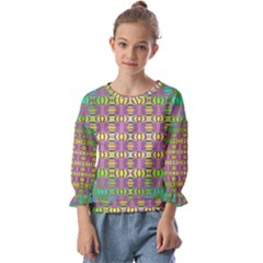 Unidentified  Flying Kids  Cuff Sleeve Top