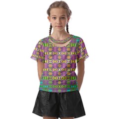 Unidentified  Flying Kids  Front Cut Tee