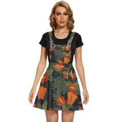 Orange Leaves Apron Dress by HWDesign