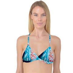 Faceless Reversible Tri Bikini Top by Hayleyboop