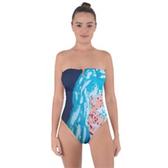 Faceless Tie Back One Piece Swimsuit by Hayleyboop