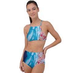 Faceless High Waist Tankini Set by Hayleyboop