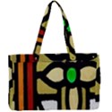 Abstract-0001 Canvas Work Bag View1