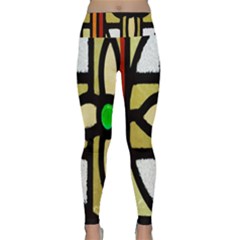 Abstract-0001 Lightweight Velour Classic Yoga Leggings by nate14shop