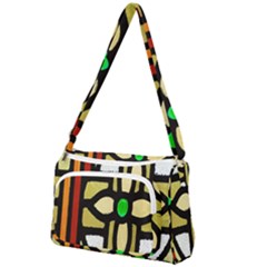 Abstract-0001 Front Pocket Crossbody Bag by nate14shop