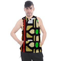 Abstract-0001 Men s Sleeveless Hoodie by nate14shop